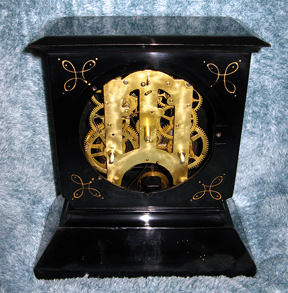 Clock Body Front Movement Closeup 1 Restored